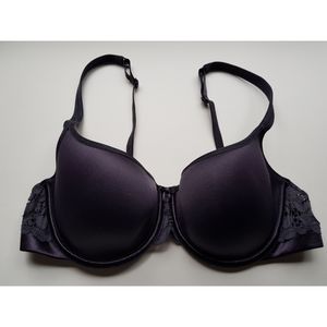 M&S Lightly Lined Underwire Gray Bra 36B